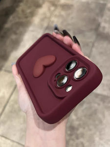 Full Cover Silicone Phone Case for iQOOneo11 15/Z9 TURBO+ Red Wine 13/11S/U3/Z5 New Model Neo6/10/Energetic Version 7 Vivo