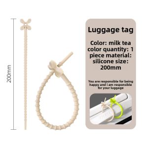 COLORFUL SUMMER DRESS | Luggage Tag Anti-Theft Rope Anti-Loss Ribbon