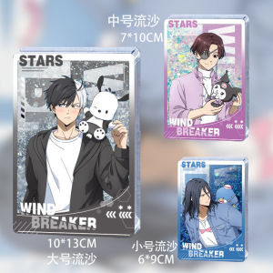 Anime Themed Acrylic Stand Youth Wind Chimes Personification Valley Periphery Collectible Badges And Stands for Otaku