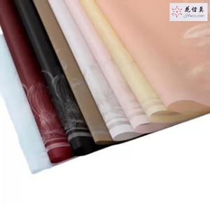 Kertas buket bunga Magnolia Jelly Kertas Pembungkus Bunga Tahan Air Kb6329