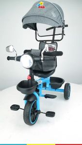 SEPEDA RODA 3 ANAK TRICYCLE IORA T36 T-36 SEPEDA KANOPI LED LIGHT MUSIC PMB TOYS