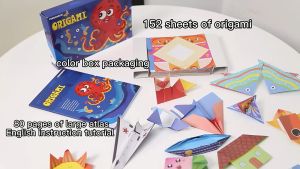 ❤Origami Paper Book❤Children Kids Concentration Focus Science Educational Toys Folding Fun❤️SG Seller❤️
