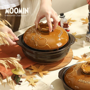 Moomin Ceramic Stove Pot High Temperature Resistant Soup Pot Home Use Rice Cooker Nordic Style Clay Material Kitchenware