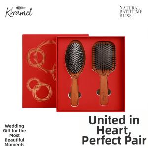 KRRAMEL | Wedding Gift Combs Pair Gift Box
