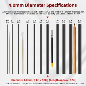 Black Aluminum Wire For Plant Shaping