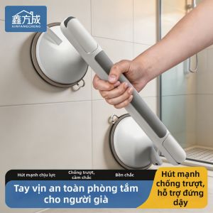 XINFANGCHENG | Tay Nắm Chống Trượt Bảo Vệ An Toàn Khi Tắm cho Người Già Cố Định Bằng Hút Chân Không