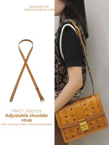 YUESIHUI | Replacement Leather Strap for MCM Tracy Visetos Messenger Bag