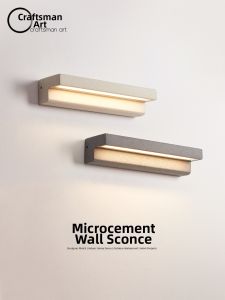 NDU | Waterproof Matt Stone Outdoor Wall Light