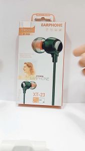 Handsfree Headset XT-23 + Mic Stereo Earphone Hifi Sound Quality Extra Bass