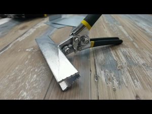 Hand Seamer 3/6 inch Straight Jaw Sheet Metal Bender Tools for Flattening Metal