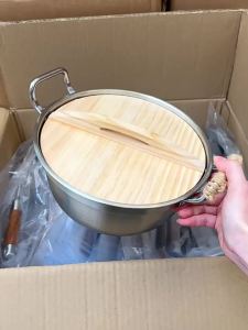 HANXIAO | Double Ear Stainless Steel Cooking Pot Special for Instant Noodles
