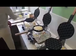 Multi-Purpose 5-in-1 Bubble Egg Waffle Maker Electric Non-Stick Baking Machine for Home Breakfast & Small Street Food Business