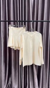 SV 6543 - Liona Set | Silvervogue | Set Atasan dan Celana Katun Poliester Pakaian Kasual Wanita