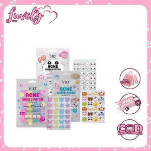 Vio Acne Shield Patch 24patch Vio Cute Animal Love | stiker jerawat viral