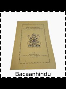 Buku Pedudusan Agung dalam Upacara Dewa Yadnya Agama Hindu