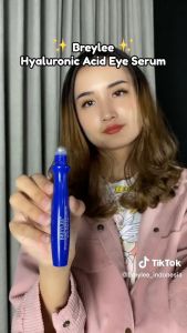 BREYLEE Eye Serum Roller Eyebag Remover Serum Dark Circles Fading Essence Moisturizing Anti-wrinkle Eye Cream 0.5floz/15ml