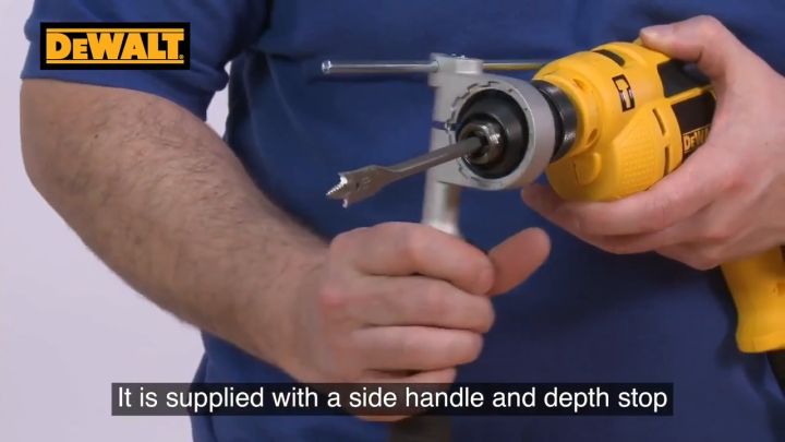 DEWALT DWD024K-B1 Percussion Drill 13mm 650W / Hand Drill Heavy Duty / Dewalt Drill / Mesin Tebuk