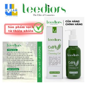 Sữa rửa mặt Leediors độ pH 5.5 tạo bọt mịn sản phẩm sạch từ thiên nhiên nhập khẩu từ Hàn Quốc chứng nhận an toàn cho mọi loại da