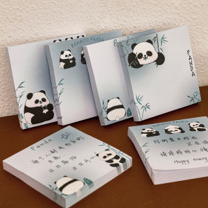 50sheets Cartoon Panda Sticky Notes Students Can Stick High-value Memo Pad Ins Style Decoration Materials Cute N Times