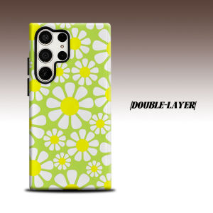 Soft Pink Bubble Heart For Samsung Galaxy S26 S25 S24 A56 A36 Dual Layer Luxury Fashion Full Lens Protective Case