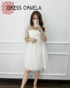 DRESS ORNELA ORGANZA / DRESS WANITA MODEL BARU / DRESS PESTA WANITA / DRESS KONDANGAN WANITA / PAKAIAN WANITA / DRESS WANITA TERLARIS / DRESS WANITA KEKINIAN / FASHION WANITA DEWASA
