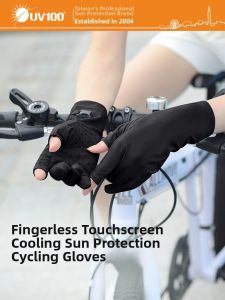 UV100 | Anti-UV Cooling Touchscreen Summer Gloves