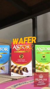 ASTOR Waferstick Vanilla Shake 40 gr - 1 Karton isi 36 box 40 Gr