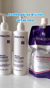 Dầu gội siêu mượt Vitalycil Smooth 470ML phục hồi siêu mượt chuẩn salon tại nhà
