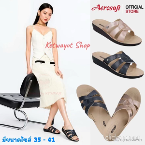Aerosoft รองเท้าแตะแบบสวม รองเท้าแตะผู้หญิง แอโร่ซอฟ รุ่น LA70A1
