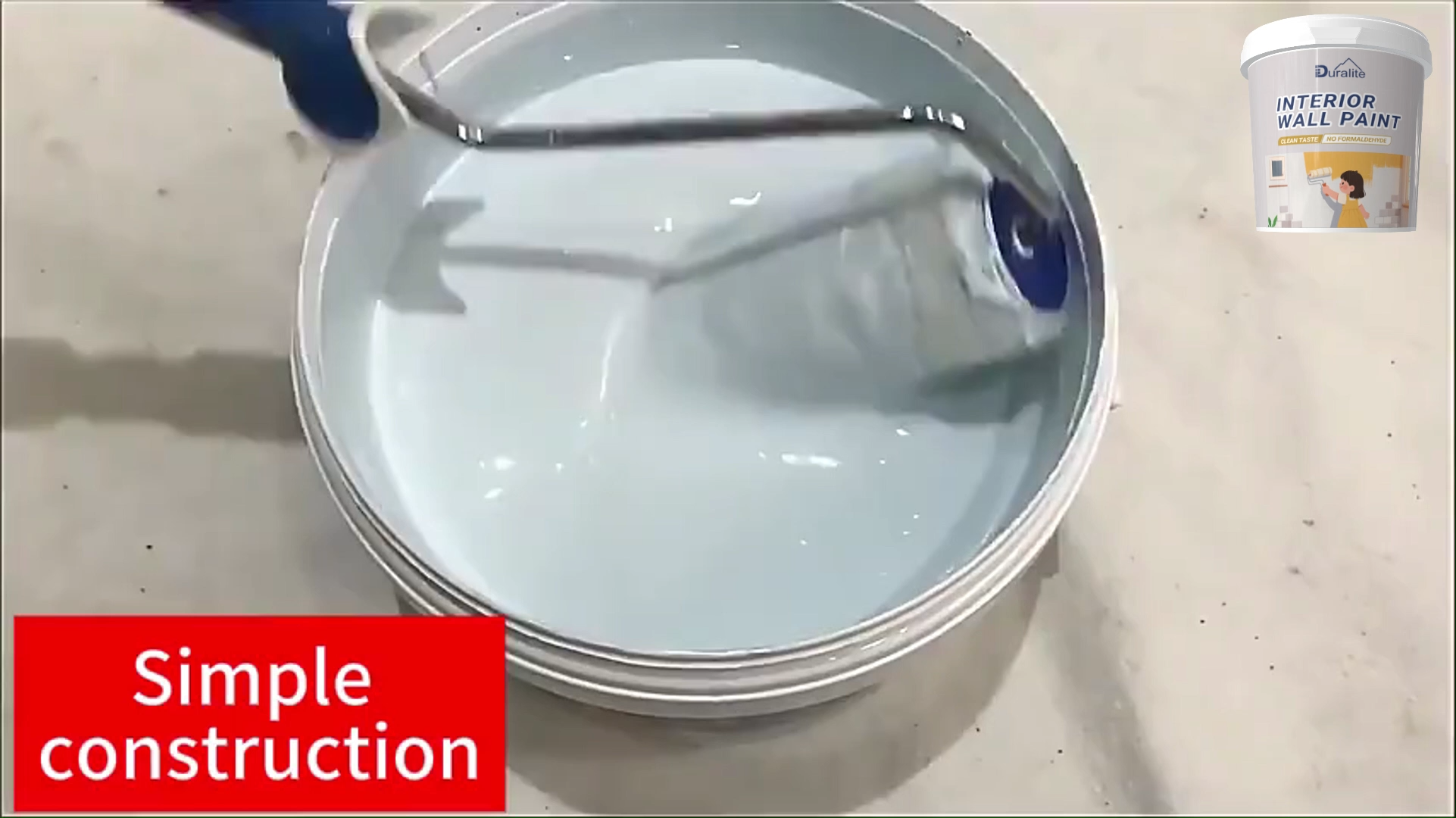 🔥No fading for 100 years🔥Duralite Wall Latex Paint 1000g cat luar rumah cat rumah dinding murah cat dinding dalam rumah outdoor wall paint for house cat putih rumah dinding batu exterior wall latex paint interior wall paint 乳胶漆