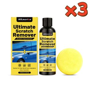 Car Scratch Repair Kit For All Paint Color Stain Restorer Surface Spot Removal Save Expensive Shop Repair Cost Polishing Paste