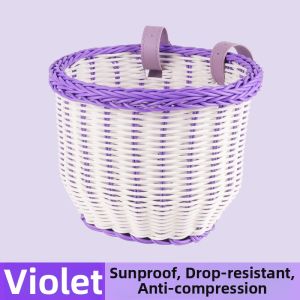 inwild | Colorful Woven Retro Childrens Bike Basket