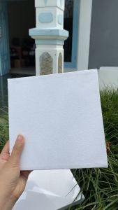 Kanvas Lukis Premium Putih Polos 20x30/20x20 cm dengan Bingkai Kayu untuk Seni dan Dekorasi