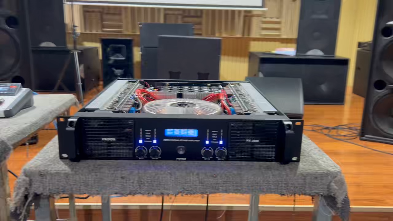 PADON PX2800 Professional amplifier FOUR channels 1600Wx4 high-power 8 ohms audio amplifier