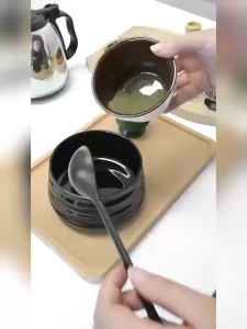 1PC Matcha Tea Powder Whisk Useful Japanese Tea Set Kitchen Green Tea Bamboo Accessories Matcha Whisk Tool Set