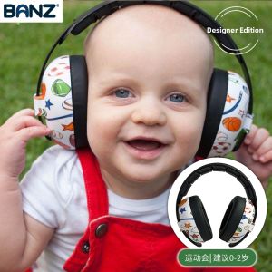 BANZ Noise Cancelling Ear Covers for Babies And Children Air Travel Pressure Relief Ear Protection Earphones Universal for Boys And Girls