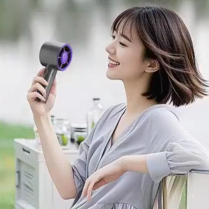 Kipas Angin Mini Portable 6841 S1 dengan Dudukan Standing HP USB Charging Kipas Angin Portabel untuk HP