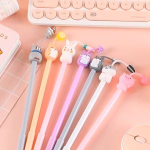 Bút Gel Animals Đáng Yêu Ngòi Kim 0.38Mm Mực Đen