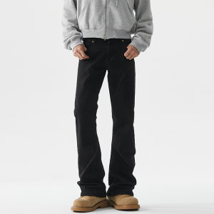 WUKONGYOUHUO | Quần Jeans Nam Ôm Body Xòe Dưới