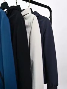 【2-3 days arrive!】FUGUINIAO Jacket Mens Hiking Autumn Outdoor Windbreaker Hiking Hooded Tooling Jackets