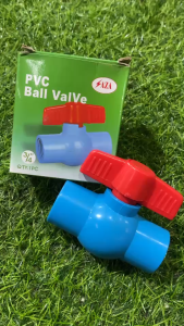 SAZA บอลวาล์ว PVC เกลียวใน 3/4 นิ้ว (6 หุน) พีวีซี (เกลียวใน-เกลียวใน) วาล์วน้ำ Ball Valve พร้อมส่ง