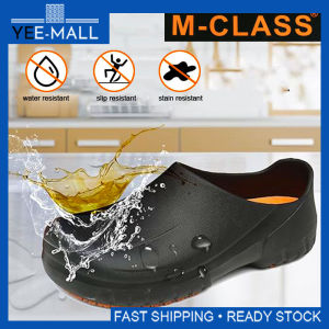 2025 Chefs Shoes for Men Chef/Kitchen Shoe Water Proof Anti Slip Shoes Mens Work Shoes Gardeners Shoes