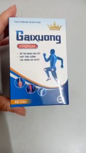 Combo 2 hộp Viên uống GAI XƯƠNG Kingphar - Phục hồi khớp  mạnh gân xương  giảm đau xương khớp hiệu quả - hộp 40 viên
