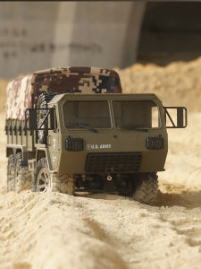 6x6 Drive RC Heavy Military Off-road Truck with Remote Camera