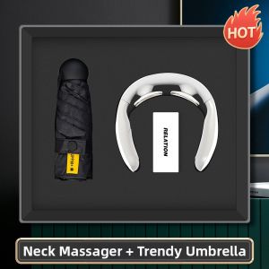 ZHUOLESHI | Business Gift Set Thermal Insulation Cup Cervical Massage Device