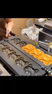 เครื่องทำวาฟเฟิลไฟฟ้า เครื่องทำวาฟเฟิลขนม เครื่องทำวาฟเฟิลหัวสุนัข