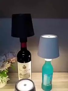 LED Bottle Light USB Rechargeable Touch Control Table Lamp For Wine Bottles Light For Restaurants Bars And Festival Party Decor