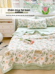 Yuzhaolin | Chăn Mỏng Mùa Hè Bằng Cotton Sạch 100%