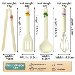 Heat Resistant Kitchen Set 4 Pieces