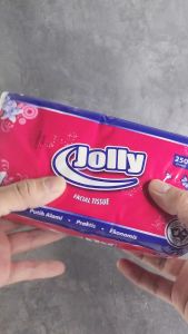 Tissue Jolly 250 Sheet 2 PLY Tissu Tisu Facial Wajah Toilet Makan atk